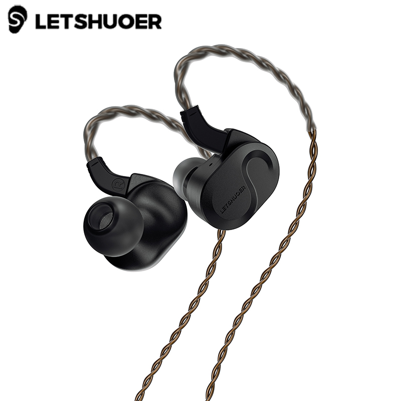Letshuoer-インイヤーイヤホン,デュアルコイル,13 - Planar Magnetic Iem Earphones のレビューと価格