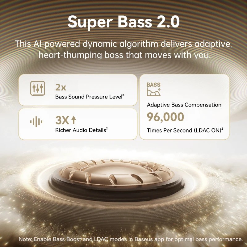 Baseus MC1 Pro イヤークリップ ワイヤレスイヤ - Open Ear Air Conduction Headphones のレビューと価格
