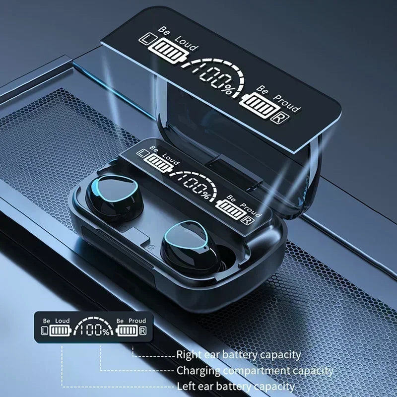 オリジナルTWSワイヤレスヘッドホン、ゲーム用Bluetoo - Tws Earbuds Bluetooth 5.3 のレビューと価格