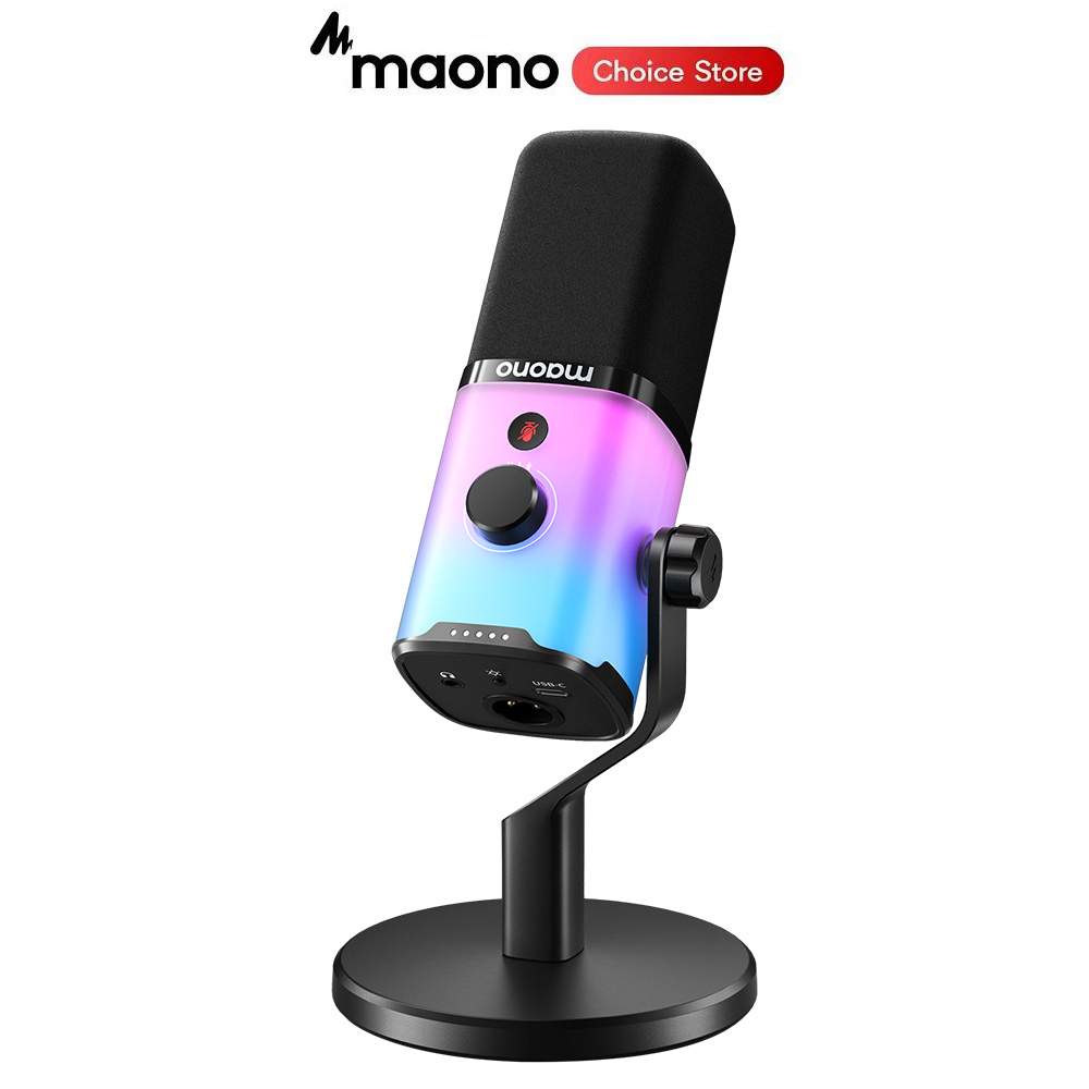 Maono pd100xゲーミングマイク、eqソフトウェアr - Gaming Headset With Mic Rgb のレビューと価格