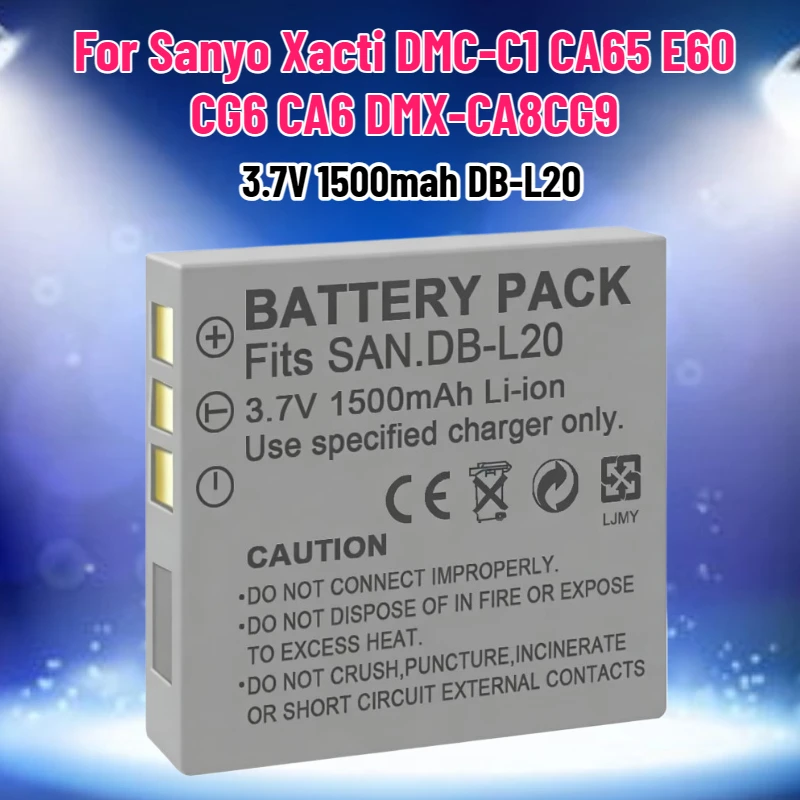SWZY 3.7V 1500mAh DB-L20バッテリー。 - Drones のレビューと価格