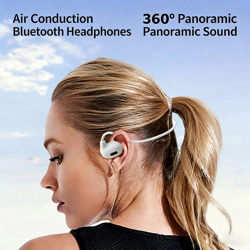 骨伝導 Bluetooth イヤホンワイヤレスヘッドセットオ - Bone Conduction Running Headphones のレビューと価格