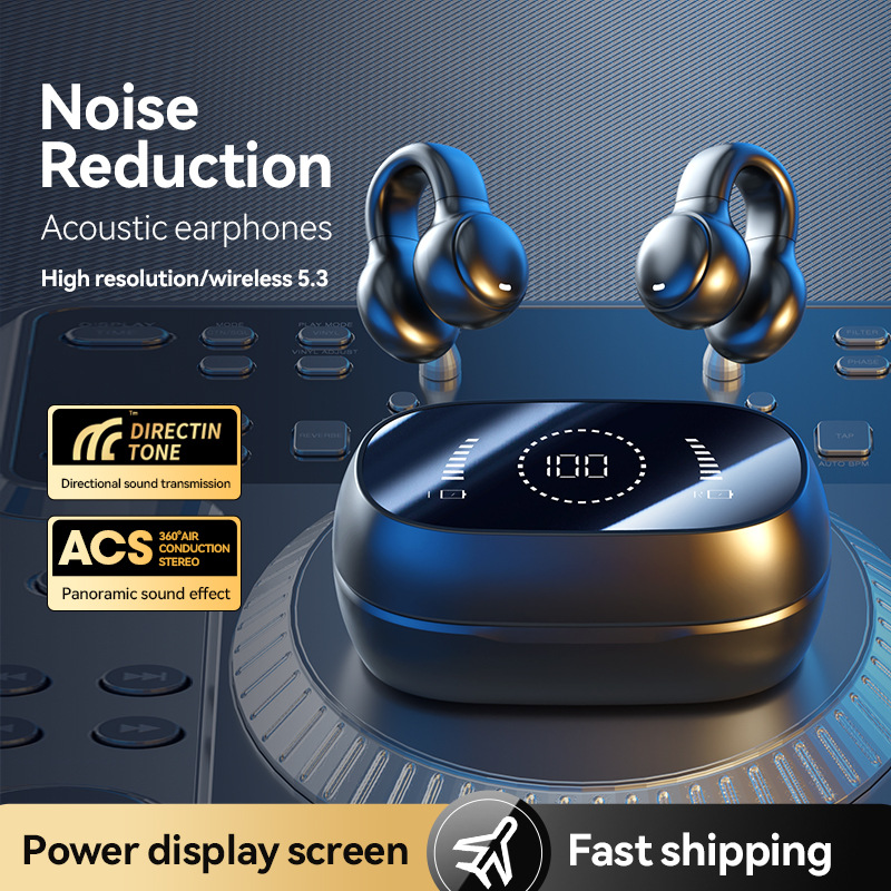 骨伝導イヤホン ブルートゥース ワイヤレス TWS ステレオ - Bone Conduction Running Headphones のレビューと価格