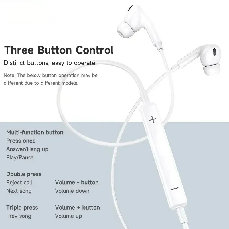 Xiaomi、Samsung S21、S20、iPhone、 - Type C Wired Earphones With Mic のレビューと価格