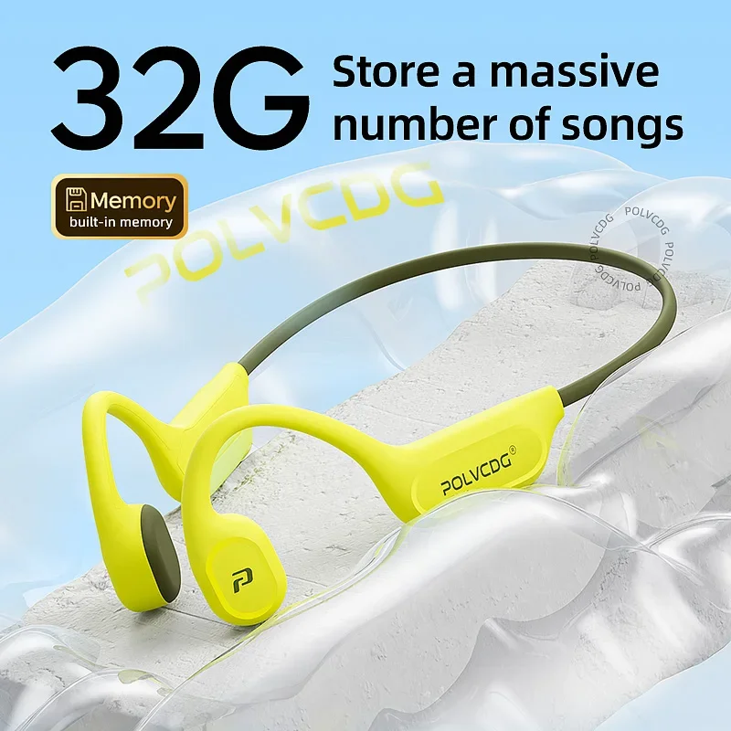 POLVCDG X9 骨伝導スイミングイヤホン 32G IP - Type C Wired Earphones With Mic のレビューと価格