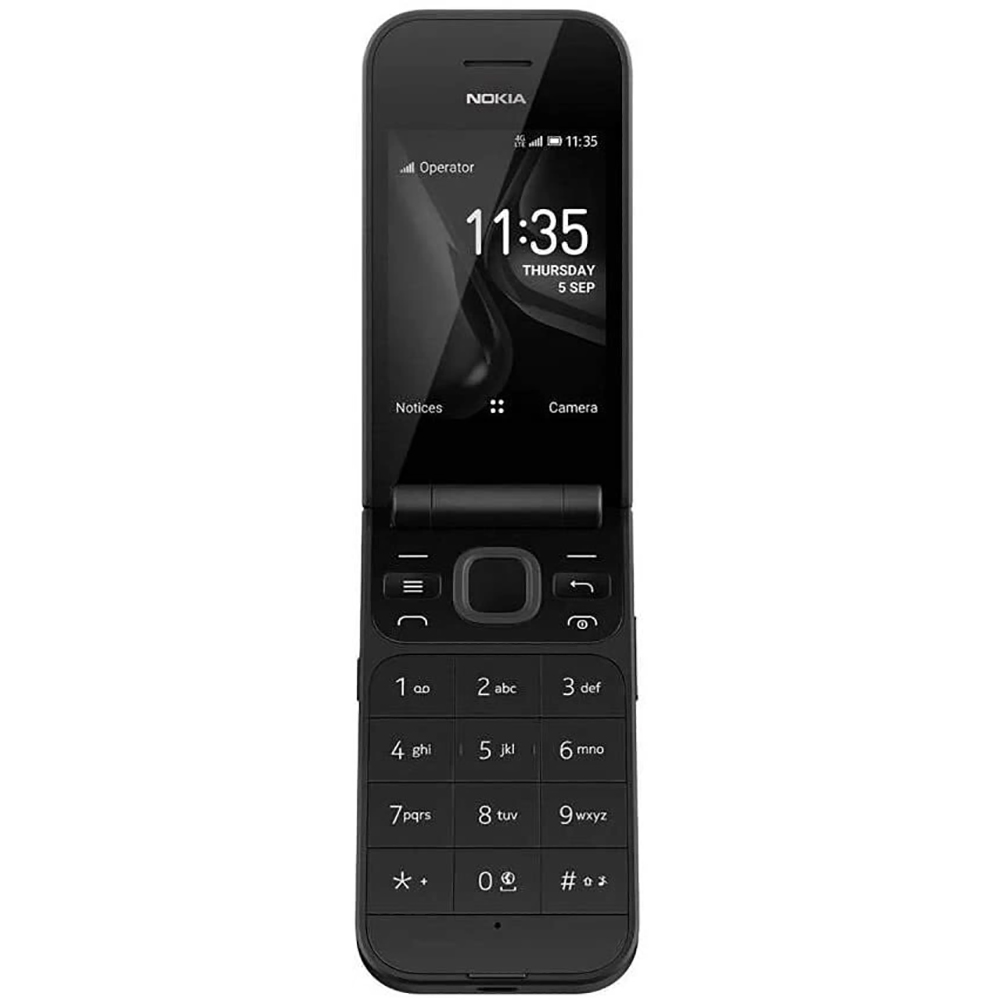 ノキア 2720 フリップ 4G 中古携帯電話 2SIM 2 - Cameras のレビューと価格