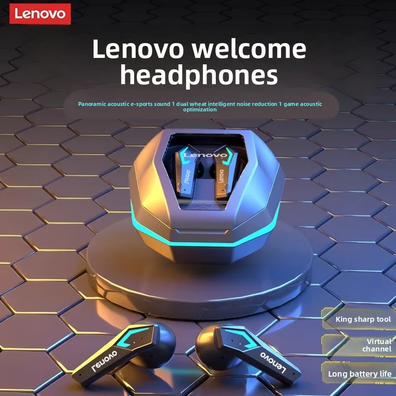 Lenovo TG102 ゲーミングワイヤレスイヤホン Bl - Gaming Headset With Mic Rgb のレビューと価格