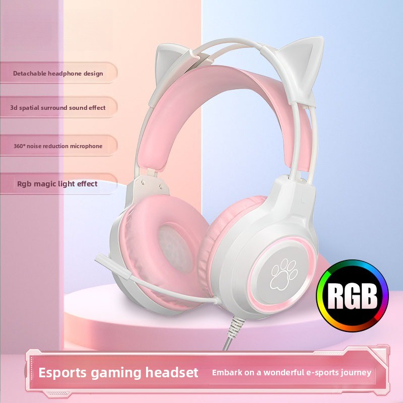 高解像度フレキシブルマイク付きRGBゲーミングイヤホン 3. - Gaming Headset With Mic Rgb のレビューと価格