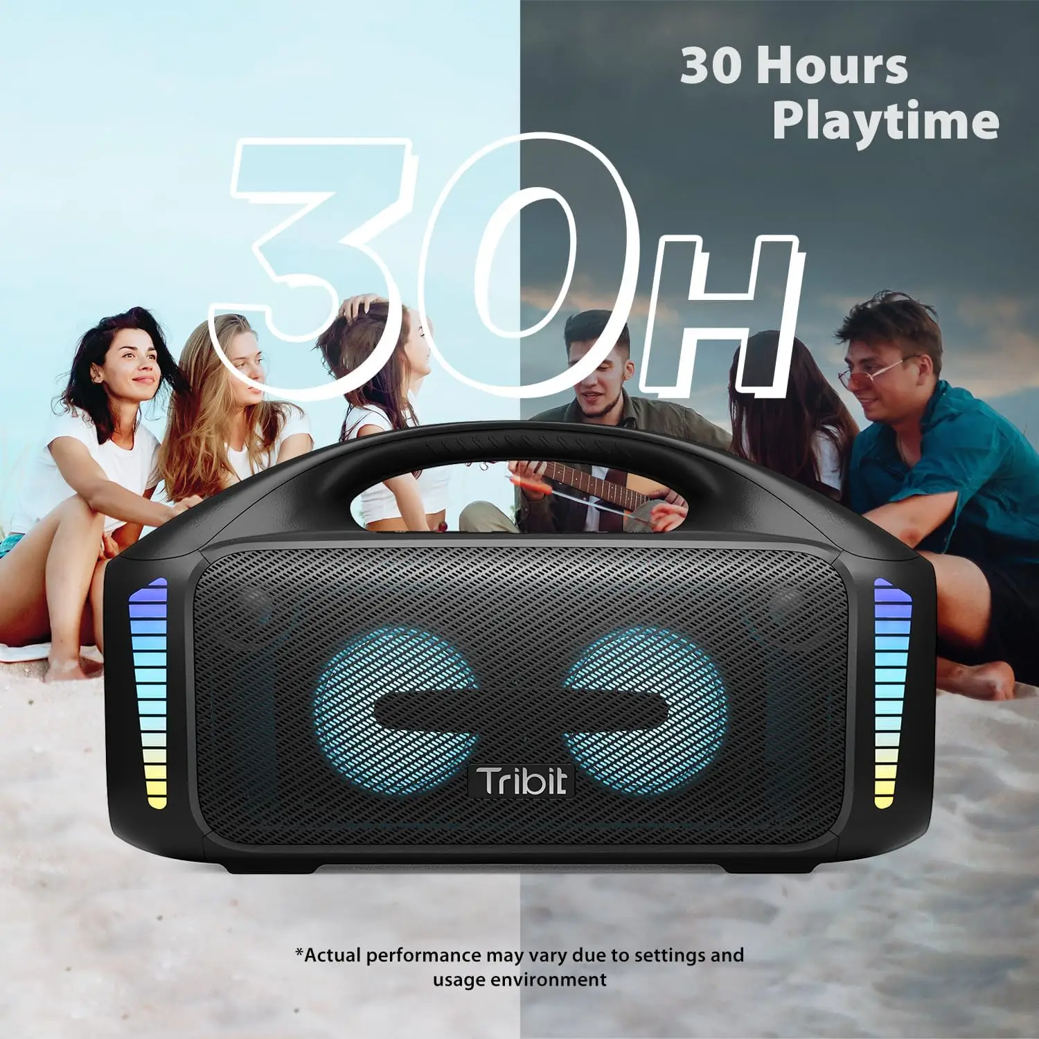 ポータブルBluetoothワイヤレススピーカー,屋外用防水 - Portable Bluetooth Speaker Waterproof Ipx7 のレビューと価格